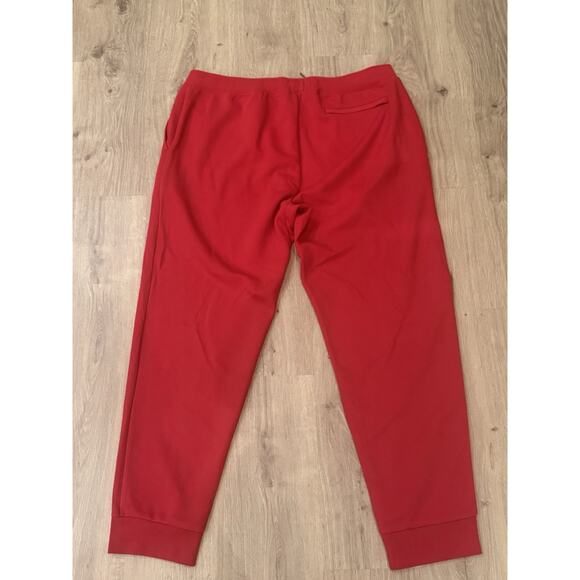 Polo Ralph Lauren Red Double Knit Jogger Pants Men’s 2XLT - Picture 8 of 8